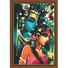 Radha Krishna Paintings (RK-9093)